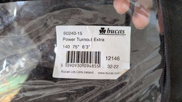 Couverture Bucas Power Extra imperméable 300g 1650D - 140cm