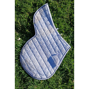 Tapis hunter en forme bleu ciel