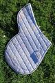 Tapis hunter en forme bleu ciel