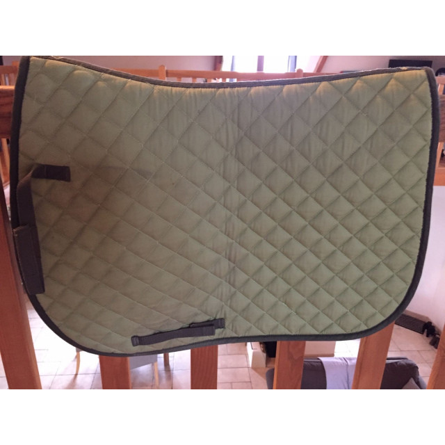 Tapis de selle vert