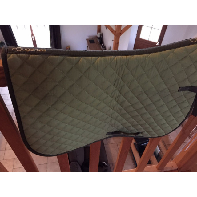 Tapis de selle vert