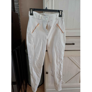 Pantalon blanc equitheme femme taille 38