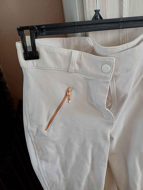 Pantalon blanc equitheme femme taille 38