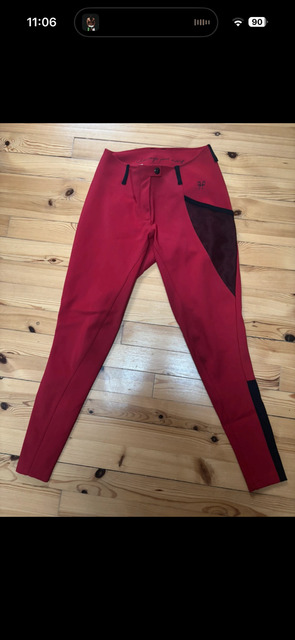 pantalon d’équitation horse pilot rouge