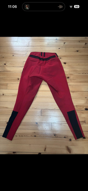 pantalon d’équitation horse pilot rouge