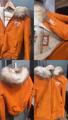 Veste Pénélope orange