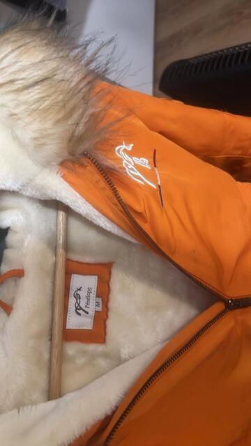 Veste Pénélope orange