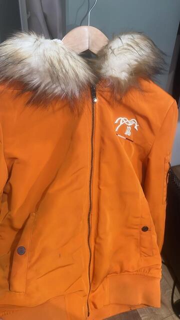 Veste Pénélope orange