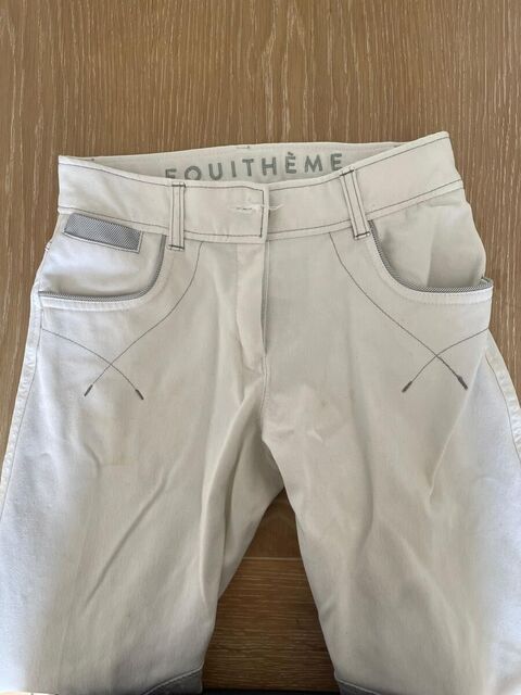 pantalon de concours blanc