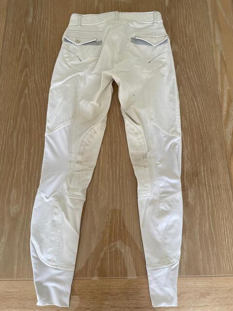 pantalon de concours blanc