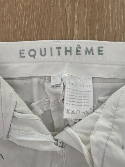 pantalon de concours blanc