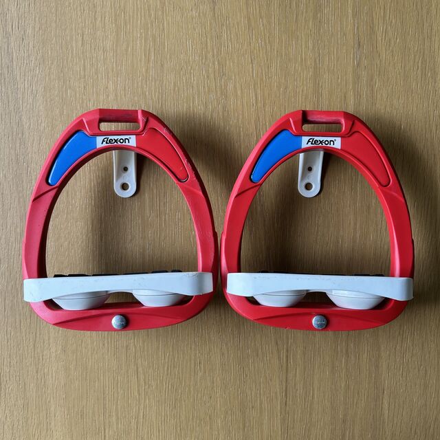 Étriers Flex-on Junior Rouges