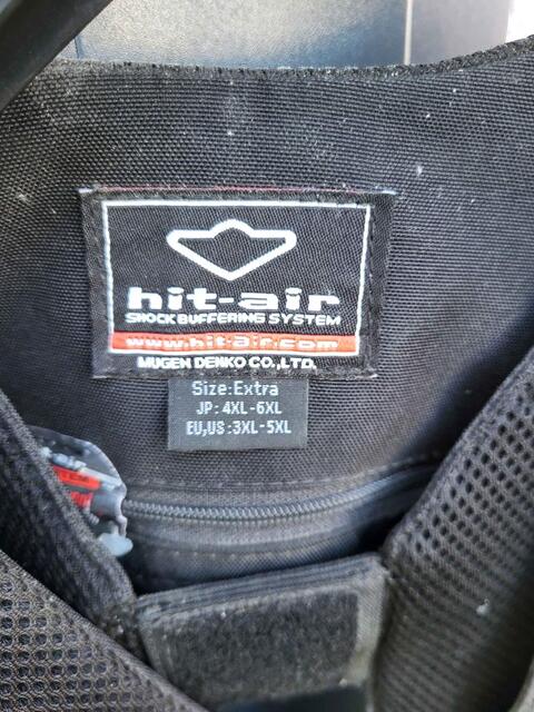 Gilet Air Bag Évolution Grand Hit Air taille XL