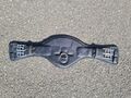 Sangle dressage anatomique courte cuir noir Macel