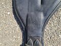 Sangle dressage anatomique courte cuir noir Macel