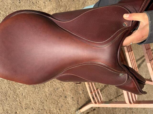 Selle Devoucoux Biarritz O 17,5 Crystal