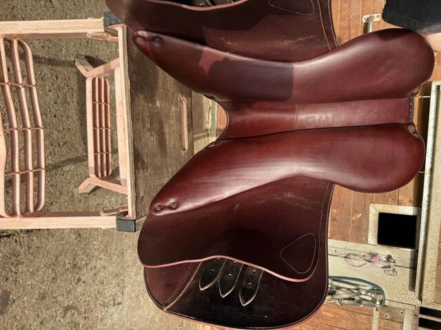 Selle Devoucoux Biarritz O 17,5 Crystal
