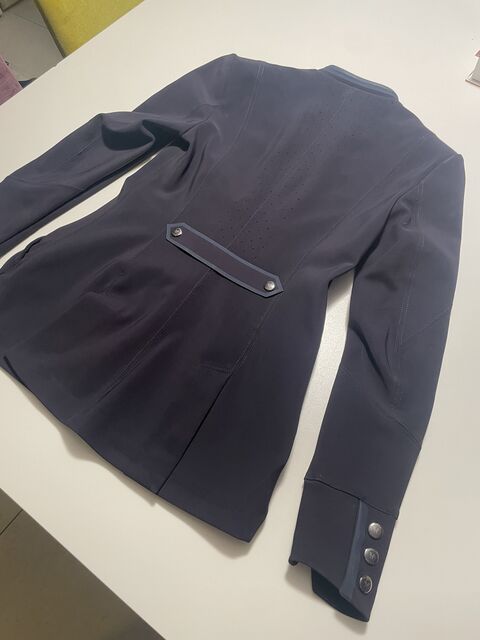 veste de concours horse pilote bleu foncée