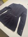 veste de concours horse pilote bleu foncée