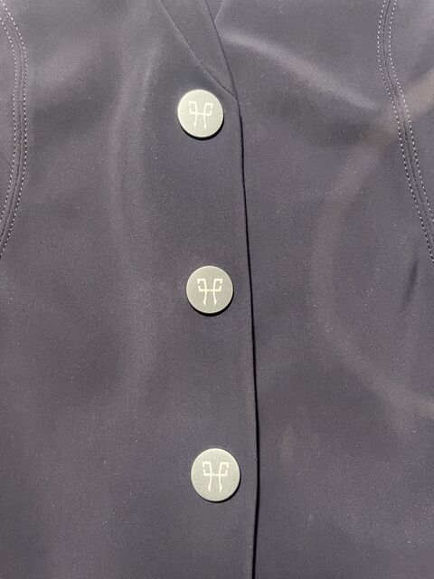 veste de concours horse pilote bleu foncée