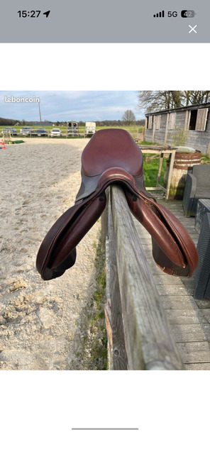 selle mixte fouganza 17,5p
