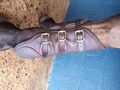 GUETRES CROSS CUIR