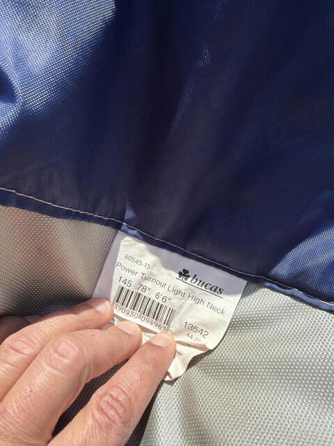 couverture Bucas power turnout light high neck