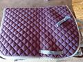 tapis Fouganza violet / bleu ciel