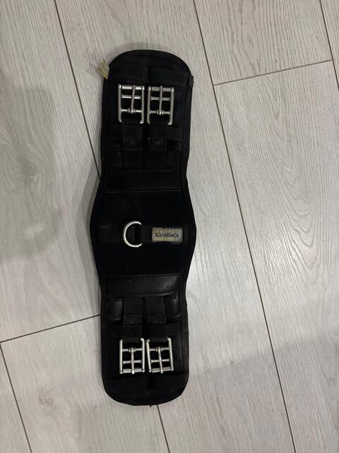 sangle de dressage noir Kavalkade