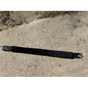 sangle moumoute 130cm, sangle pas en cuir avec moumoute