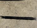 sangle moumoute 130cm, sangle pas en cuir avec moumoute
