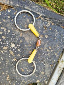 mors simple double brisure résine et cuivre