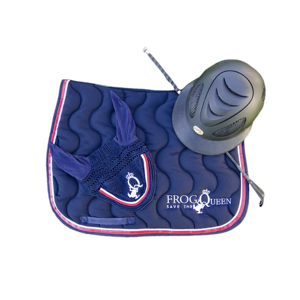 Ensemble tapis et bonnet Frog Save The Queen