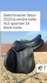 Rare selle mixte Forestier noire 16.5 2A