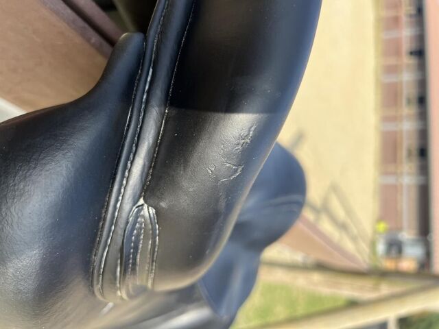 Rare selle mixte Forestier noire 16.5 2A