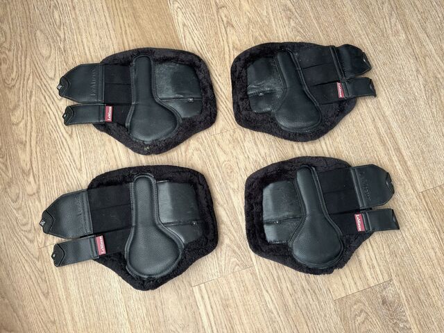 ensembles x4 guêtres fermees LeMieux noir mesh