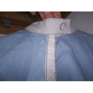 Polo de concours Cavalétic bleu avec boutons