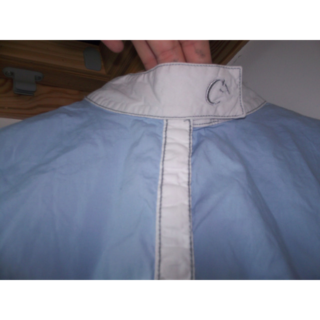Polo de concours Cavalétic bleu avec boutons
