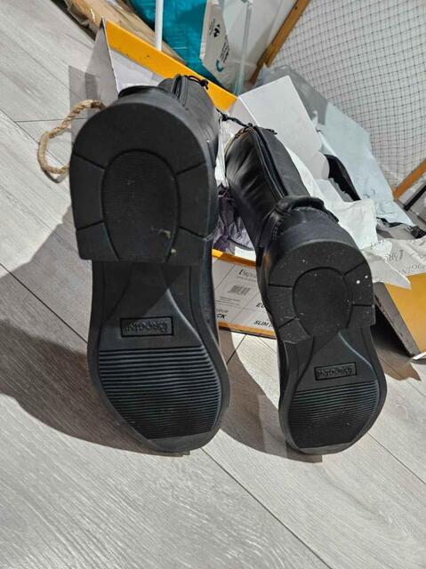 Bottes en cuir brogini