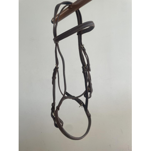 Filet cuir marron taille Cob