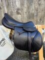 Selle Hermès Cavalle II Taille 17,5 Cuir Havane & fil Rubis Nov2020 peu servie