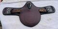 Sangle bavette courte Forestier 60cm cuir havane