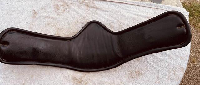 Sangle courte Forestier 60cm cuir havane