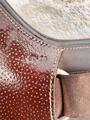 Sangle courte Forestier 60cm cuir havane