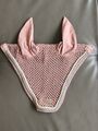 Tapis de selle dressage et bonnet cheval assorti, rose