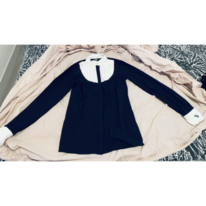 chemise concours femme Gaze S/36 bleu marine