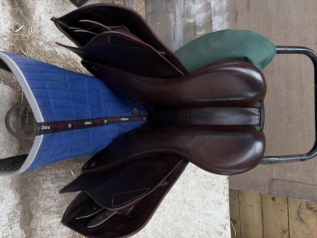 Selle Devoucoux Oldara 17,5 – Très bon état
