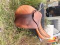 selle mixte childeric marron taille 17,5