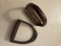 Etriers Compositi "Profil" marrons