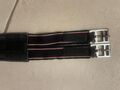 Sangle Tissu noire 125 cm avec élastiques
